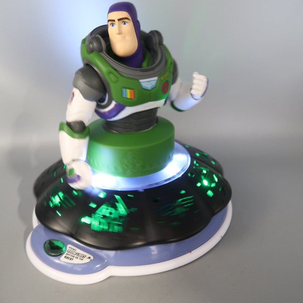 Disney Pixar Buzz Lightyear Light And Sound Room Glow Nightlight Toy Figure